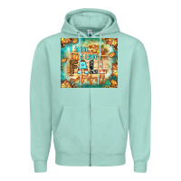 Seafoam i think i love fall most of all tumbler Zipper Hoodie - BundleAndBundleShop
