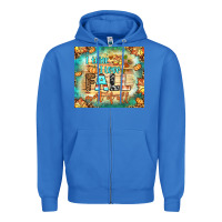 True Royal i think i love fall most of all tumbler Zipper Hoodie - BundleAndBundleShop