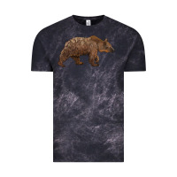 Cloud Black bear Vintage Tee - BarkalooDesign