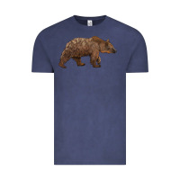 Vintage Denim bear Vintage Tee - BarkalooDesign