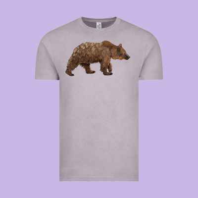 Bear Vintage Tee Designed By Barkaloodesign