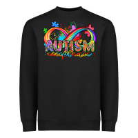 Black autism acceptance Heavyweight Sweatshirt - Zillion Design Studio
