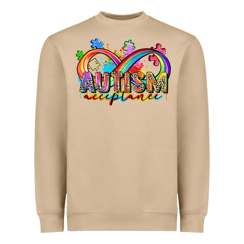 Autism Acceptance Heavyweight Sweatshirt by Zillion Design Studio | Teevron