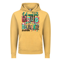 Vintage Mustard educated drug dealer nurse life Vintage Hoodie - RanaPortraitStore