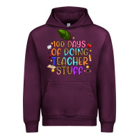 Mauve Wine 100 days of doing teacher stuff Urban Hoodie - Artiststas