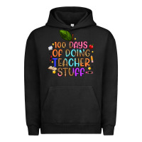 Pigment Black 100 days of doing teacher stuff Urban Hoodie - Artiststas