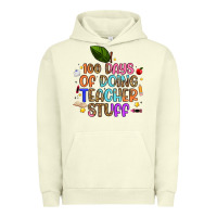 Pigment Pistachio 100 days of doing teacher stuff Urban Hoodie - Artiststas