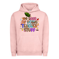 Pigment Salmon 100 days of doing teacher stuff Urban Hoodie - Artiststas