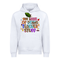 White 100 days of doing teacher stuff Urban Hoodie - Artiststas