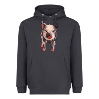 Smoke pig Heavyweight Hoodie - BarkalooDesign