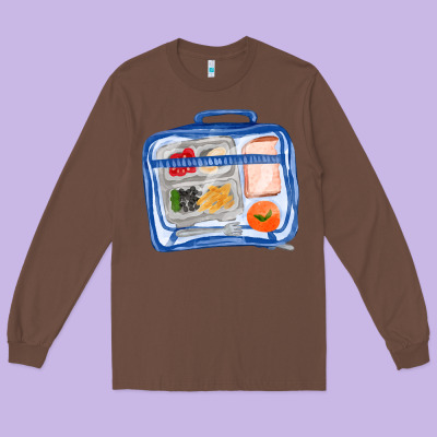 Lunchbox Fa Element Long Sleeve Tee Designed By Fadigitalartstudio