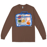 Chestnut lunchbox fa element Long Sleeve Tee - FaDigitalArtStudio