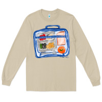 Mushroom lunchbox fa element Long Sleeve Tee - FaDigitalArtStudio