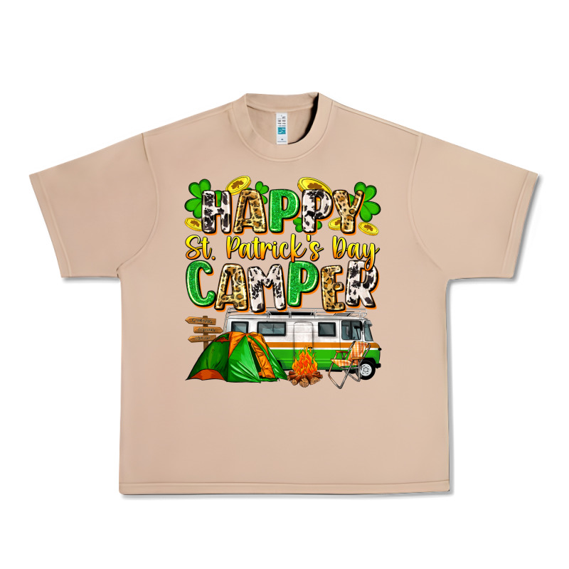 Happy St. Patrick's Day Camper Urban Heavy Tee by Zillion Design Studio | Teevron