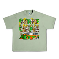 Oil Green happy st. patrick's day camper Urban Heavy Tee - Zillion Design Studio
