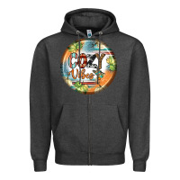 Charcoal Heather cozy vibes earrings Zipper Hoodie - BundleAndBundleShop