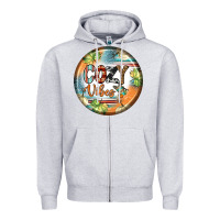 Heather Grey cozy vibes earrings Zipper Hoodie - BundleAndBundleShop
