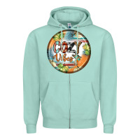 Seafoam cozy vibes earrings Zipper Hoodie - BundleAndBundleShop