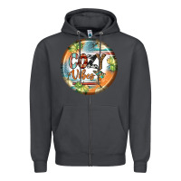 Smoke cozy vibes earrings Zipper Hoodie - BundleAndBundleShop