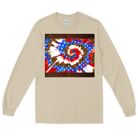 Mushroom usa tie dye Long Sleeve Tee - AdoDesignShop