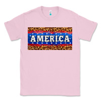 Bubblegum Pink america license plate Classic Tee - HRA Design Shop