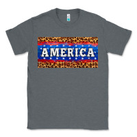 Charcoal Heather america license plate Classic Tee - HRA Design Shop