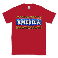 Red america license plate Classic Tee - HRA Design Shop