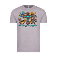 With God All Things Are Possible Cross Vintage Tee | Teevron