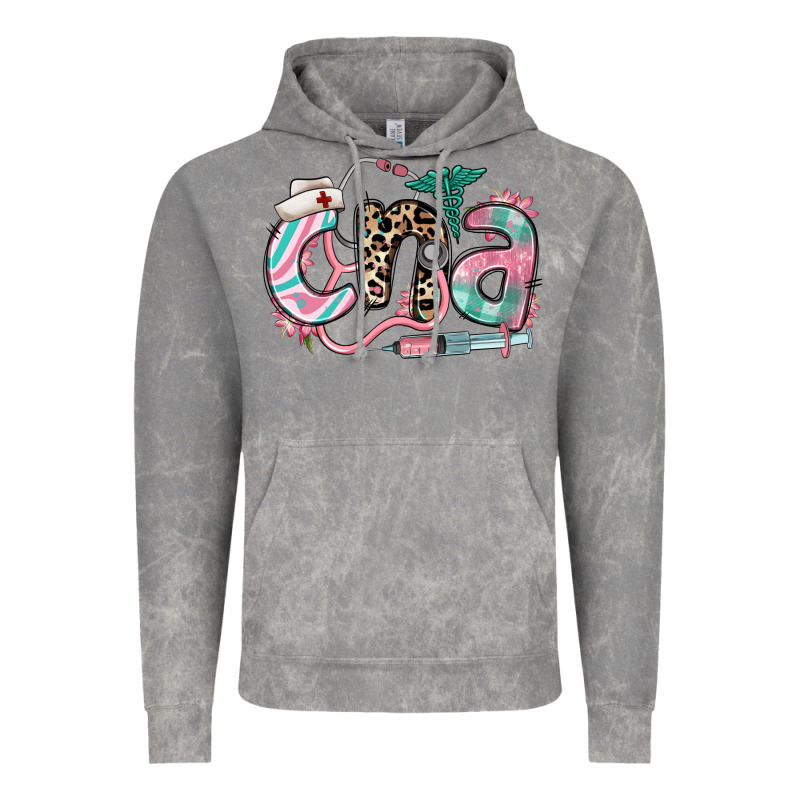 Floral Cna Certified Nursing Assistant Vintage Hoodie by RanaPortraitStore | Teevron