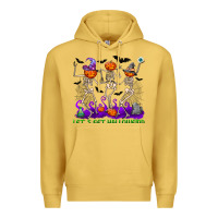 Antique Gold let s get halloweird Premium Hoodie - NancyCooperArtShop