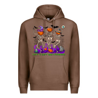 Chestnut let s get halloweird Premium Hoodie - NancyCooperArtShop
