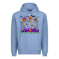 Colony Blue let s get halloweird Premium Hoodie - NancyCooperArtShop