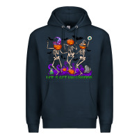 Navy let s get halloweird Premium Hoodie - NancyCooperArtShop