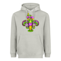 Moon Dust mardi gras crawfish fleur de lis Heavyweight Hoodie - Jasminsmagicworld