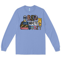 Colony Blue Tequila Long Sleeve Tee - CowhideDigitalArt