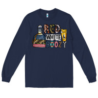Navy Tequila Long Sleeve Tee - CowhideDigitalArt