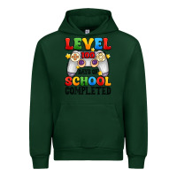 Forest Green level 100 days of school completed Urban Hoodie - Artiststas