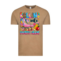 Vintage Coffee rolling into fourth grade Vintage Tee - texasbilliewilder