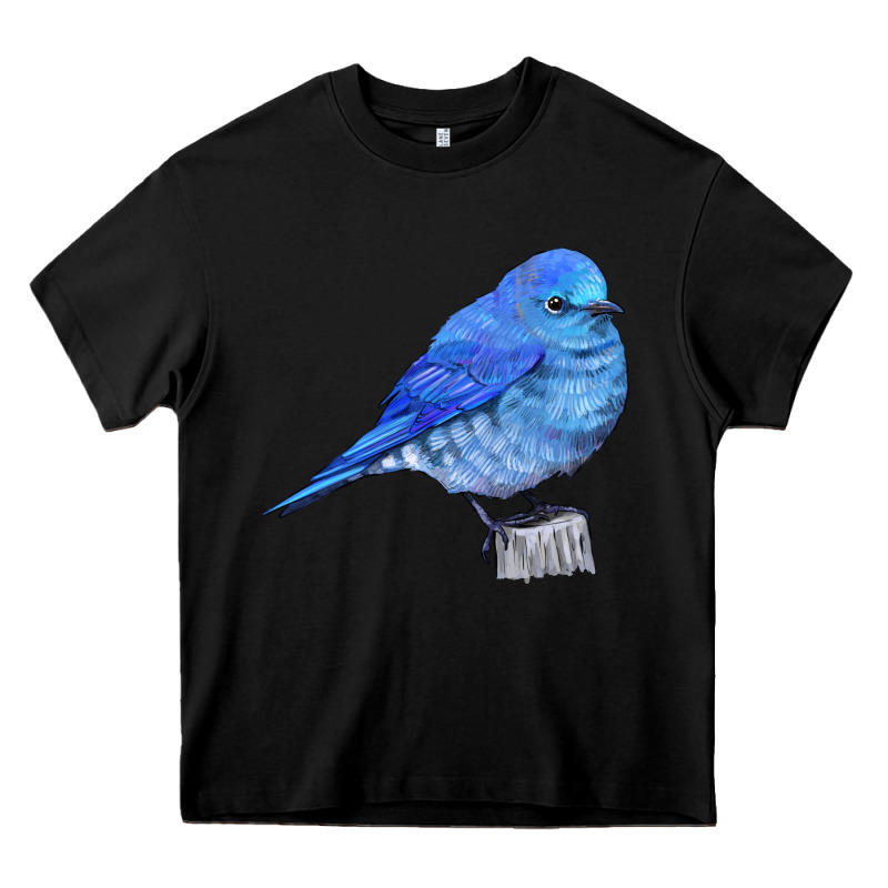 Mountain Bluebird Heavy Core Tee by LillyAllenDesigns | Teevron