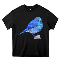 Black Mountain Bluebird Heavy Core Tee - LillyAllenDesigns