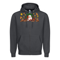 Smoke Christmas feeling jolly santa Zipper Hoodie - Artiststas