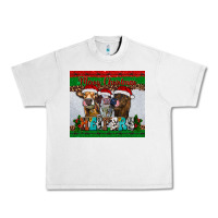 Lunar Rock merry christmas heifers Urban Heavy Tee - RanaPortraitStore