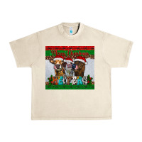 Sandshell merry christmas heifers Urban Heavy Tee - RanaPortraitStore
