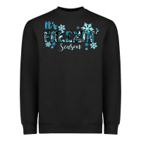 Black It's Freezin Season Winter Heavyweight Sweatshirt - RanaPortraitStore