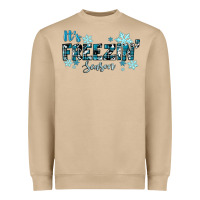 Mushroom It's Freezin Season Winter Heavyweight Sweatshirt - RanaPortraitStore