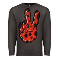 Smoke Ladybug Peace Sign Premium Sweatshirt - Jasminsmagicworld
