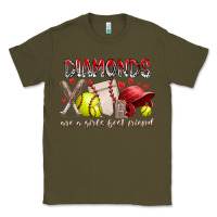 Army Green diamonds are a girls best friends Classic Tee - RacoonDesign