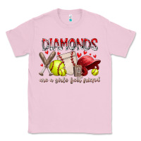 Bubblegum Pink diamonds are a girls best friends Classic Tee - RacoonDesign