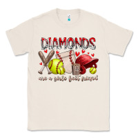 Natural diamonds are a girls best friends Classic Tee - RacoonDesign