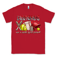 Red diamonds are a girls best friends Classic Tee - RacoonDesign